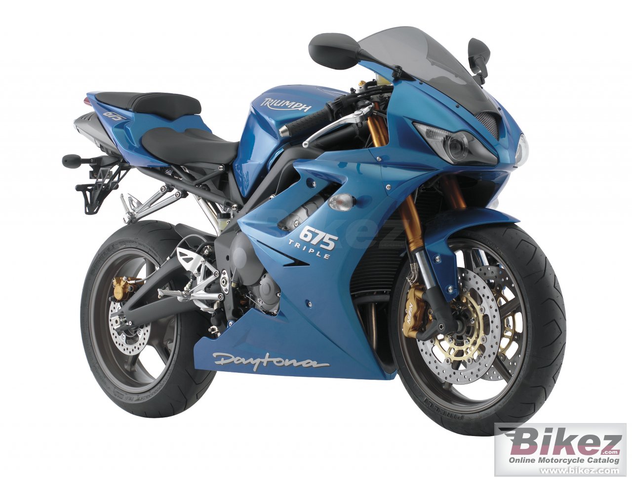 Big Triumph daytona 675 picture and wallpaper from Bikez.com